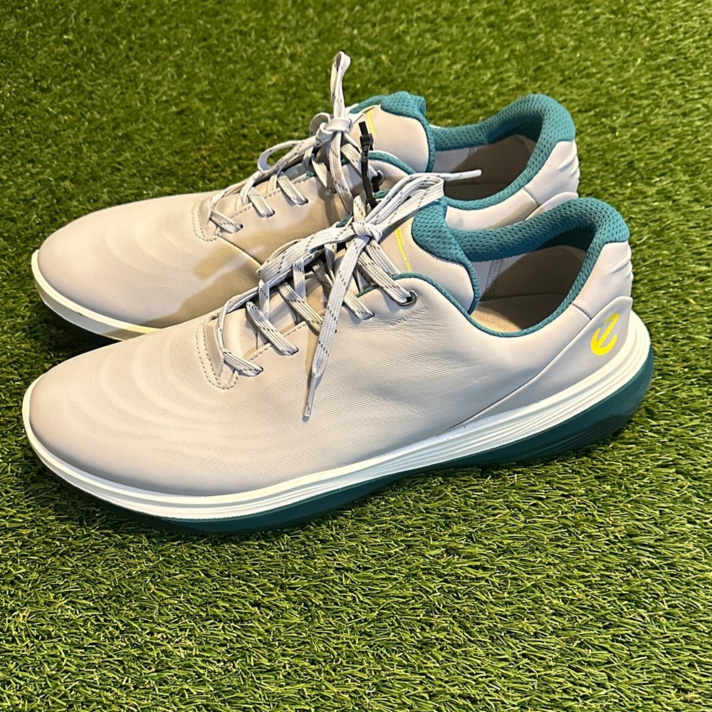 BRAND NEW ECCO Golf Lt1- Men's Leather Waterproof Golf Shoe - Picture 3 of 4